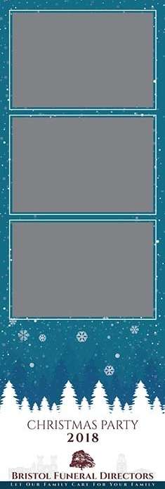 christmas photo bootht template