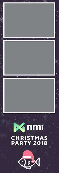 christmas photo bootht template