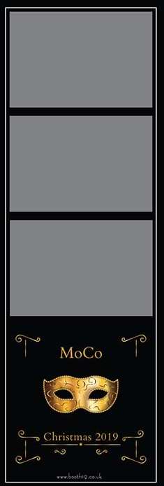 christmas photo bootht template