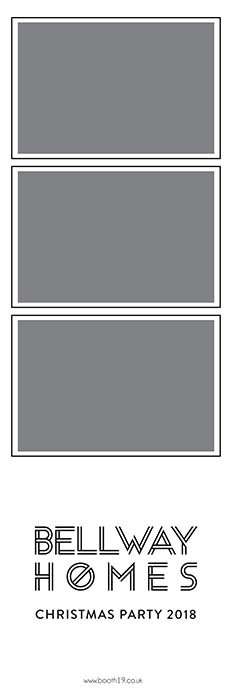 christmas photo bootht template