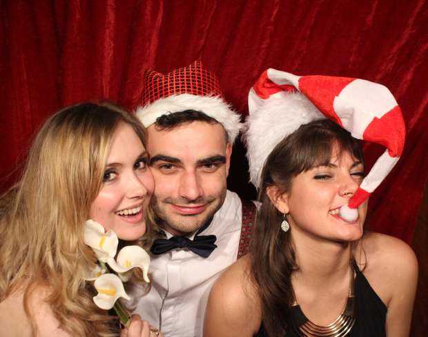 christmas photo booth