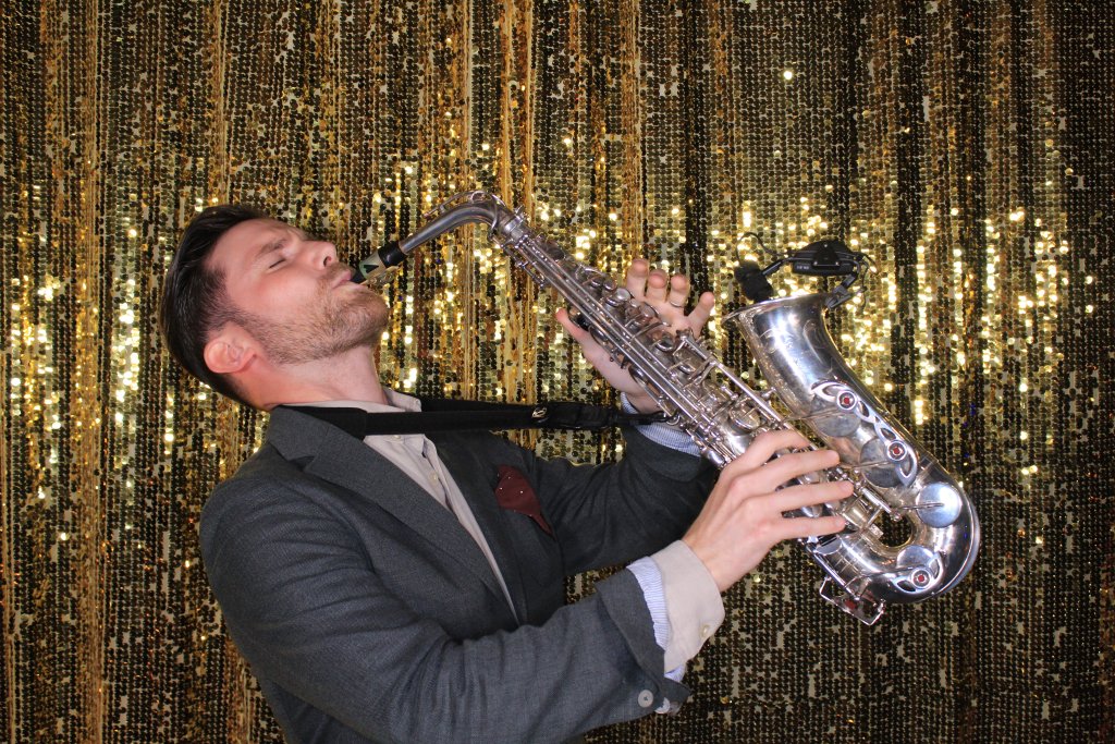 wedding saxophone player